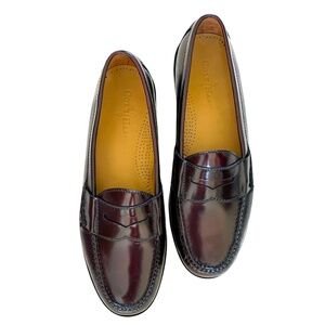 NIB!  Cole Haan Burgundy pinch penny loafers size 10D
